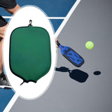 Maxbell Neoprene Pickleball Racket Cover Portable Gift Racket Cover Case for Outdoor Green