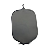 Maxbell Neoprene Pickleball Racket Cover Portable Gift Racket Cover Case for Outdoor Grey