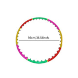 Maxbell Weighted Hula Hoop Workout Gym Fun Core Training Massage Sports Fitness Hoop