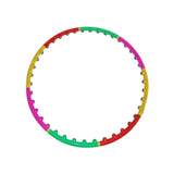 Maxbell Weighted Hula Hoop Workout Gym Fun Core Training Massage Sports Fitness Hoop