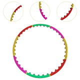 Maxbell Weighted Hula Hoop Workout Gym Fun Core Training Massage Sports Fitness Hoop