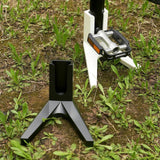 Maxbell Mountain Bike Kickstand Stable Compact for Cycling Outdoor Activities Riding White