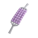 Maxbell Massage Roller Stick Sports Shoulders Gym Back Handheld Buttocks Body Roller violet