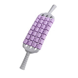 Maxbell Massage Roller Stick Sports Shoulders Gym Back Handheld Buttocks Body Roller violet