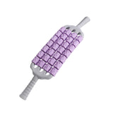 Maxbell Massage Roller Stick Sports Shoulders Gym Back Handheld Buttocks Body Roller violet