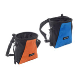 Maxbell Climbing Chalk Bag Equipment Drawstring Pouch for Training Gym Weightlifting Black