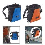 Maxbell Climbing Chalk Bag Equipment Drawstring Pouch for Training Gym Weightlifting Black