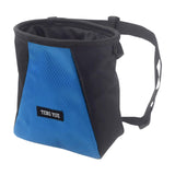 Maxbell Climbing Chalk Bag Equipment Drawstring Pouch for Training Gym Weightlifting Black
