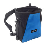 Maxbell Climbing Chalk Bag Equipment Drawstring Pouch for Training Gym Weightlifting Black