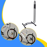 Maxbell Bike Floor Stand Steel Bicycle Parking Rack for Mountain and Road Bikes Home