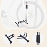 Maxbell Bike Floor Stand Steel Bicycle Parking Rack for Mountain and Road Bikes Home