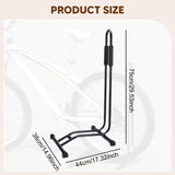 Maxbell Bike Floor Stand Steel Bicycle Parking Rack for Mountain and Road Bikes Home