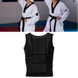 Maxbell Karate Chest Guard Taekwondo Protector Vest for Boxing Sparring Training