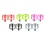 Maxbell 2 Pieces Mountain Bike Pedals Nonslip for Components BMX Cycling Accessories Black