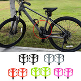 Maxbell 2 Pieces Mountain Bike Pedals Nonslip for Components BMX Cycling Accessories Black