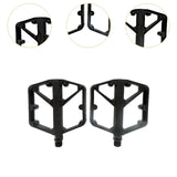 Maxbell 2 Pieces Mountain Bike Pedals Nonslip for Components BMX Cycling Accessories Black