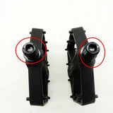 Maxbell 2 Pieces Mountain Bike Pedals Nonslip for Components BMX Cycling Accessories Black