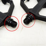 Maxbell 2 Pieces Mountain Bike Pedals Nonslip for Components BMX Cycling Accessories Black
