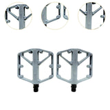 Maxbell 2 Pieces Mountain Bike Pedals Nonslip for Components BMX Cycling Accessories Gray