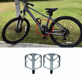 Maxbell 2 Pieces Mountain Bike Pedals Nonslip for Components BMX Cycling Accessories Gray