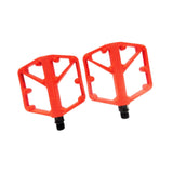 Maxbell 2 Pieces Mountain Bike Pedals Nonslip for Components BMX Cycling Accessories Red