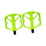 Maxbell 2 Pieces Mountain Bike Pedals Nonslip for Components BMX Cycling Accessories Green