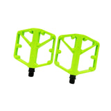 Maxbell 2 Pieces Mountain Bike Pedals Nonslip for Components BMX Cycling Accessories Green
