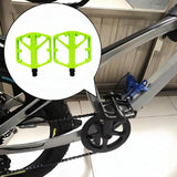 Maxbell 2 Pieces Mountain Bike Pedals Nonslip for Components BMX Cycling Accessories Green