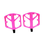 Maxbell 2 Pieces Mountain Bike Pedals Nonslip for Components BMX Cycling Accessories Pink