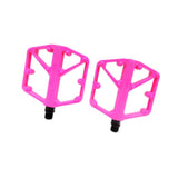 Maxbell 2 Pieces Mountain Bike Pedals Nonslip for Components BMX Cycling Accessories Pink