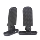 Maxbell Bike Rear Pedals Non Slip Folding Footrests for Motorcycle Electric Bicycles