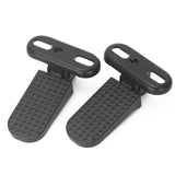 Maxbell Bike Rear Pedals Non Slip Folding Footrests for Motorcycle Electric Bicycles