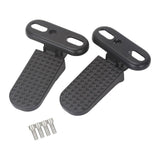 Maxbell Bike Rear Pedals Non Slip Folding Footrests for Motorcycle Electric Bicycles