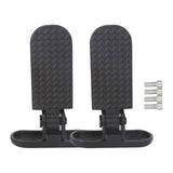 Maxbell Bike Rear Pedals Non Slip Folding Footrests for Motorcycle Electric Bicycles