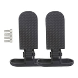 Maxbell Bike Rear Pedals Non Slip Folding Footrests for Motorcycle Electric Bicycles