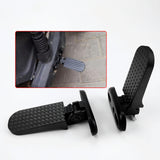 Maxbell Bike Rear Pedals Non Slip Folding Footrests for Motorcycle Electric Bicycles