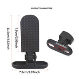 Maxbell Bike Rear Pedals Non Slip Folding Footrests for Motorcycle Electric Bicycles