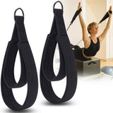 Maxbell 2Pcs Pilates Double Loop Straps for Reformer Gym Fitness Home D Rings Straps