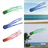 Maxbell Large Octopus Kite Colorful Stylish for Park Garden Outdoor Games Activities Blue