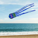 Maxbell Large Octopus Kite Colorful Stylish for Park Garden Outdoor Games Activities Blue
