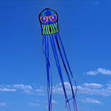 Maxbell Large Octopus Kite Colorful Stylish for Park Garden Outdoor Games Activities Blue
