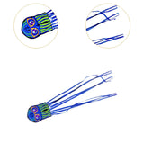 Maxbell Large Octopus Kite Colorful Stylish for Park Garden Outdoor Games Activities Blue