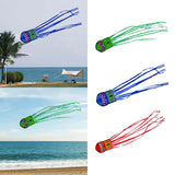 Maxbell Large Octopus Kite Colorful Stylish for Park Garden Outdoor Games Activities Blue