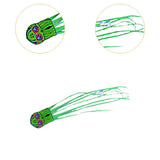 Maxbell Large Octopus Kite Colorful Stylish for Park Garden Outdoor Games Activities Green
