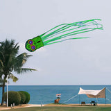Maxbell Large Octopus Kite Colorful Stylish for Park Garden Outdoor Games Activities Green