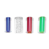 Maxbell Billiard Cue Stick Ferrule Easy to Install Portable Acrylic Pool Cue Ferrule Blue