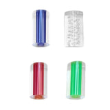 Maxbell Billiard Cue Stick Ferrule Easy to Install Portable Acrylic Pool Cue Ferrule Blue