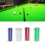 Maxbell Billiard Cue Stick Ferrule Easy to Install Portable Acrylic Pool Cue Ferrule Blue