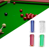 Maxbell Billiard Cue Stick Ferrule Easy to Install Portable Acrylic Pool Cue Ferrule Blue