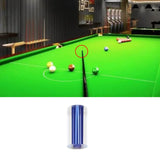 Maxbell Billiard Cue Stick Ferrule Easy to Install Portable Acrylic Pool Cue Ferrule Blue